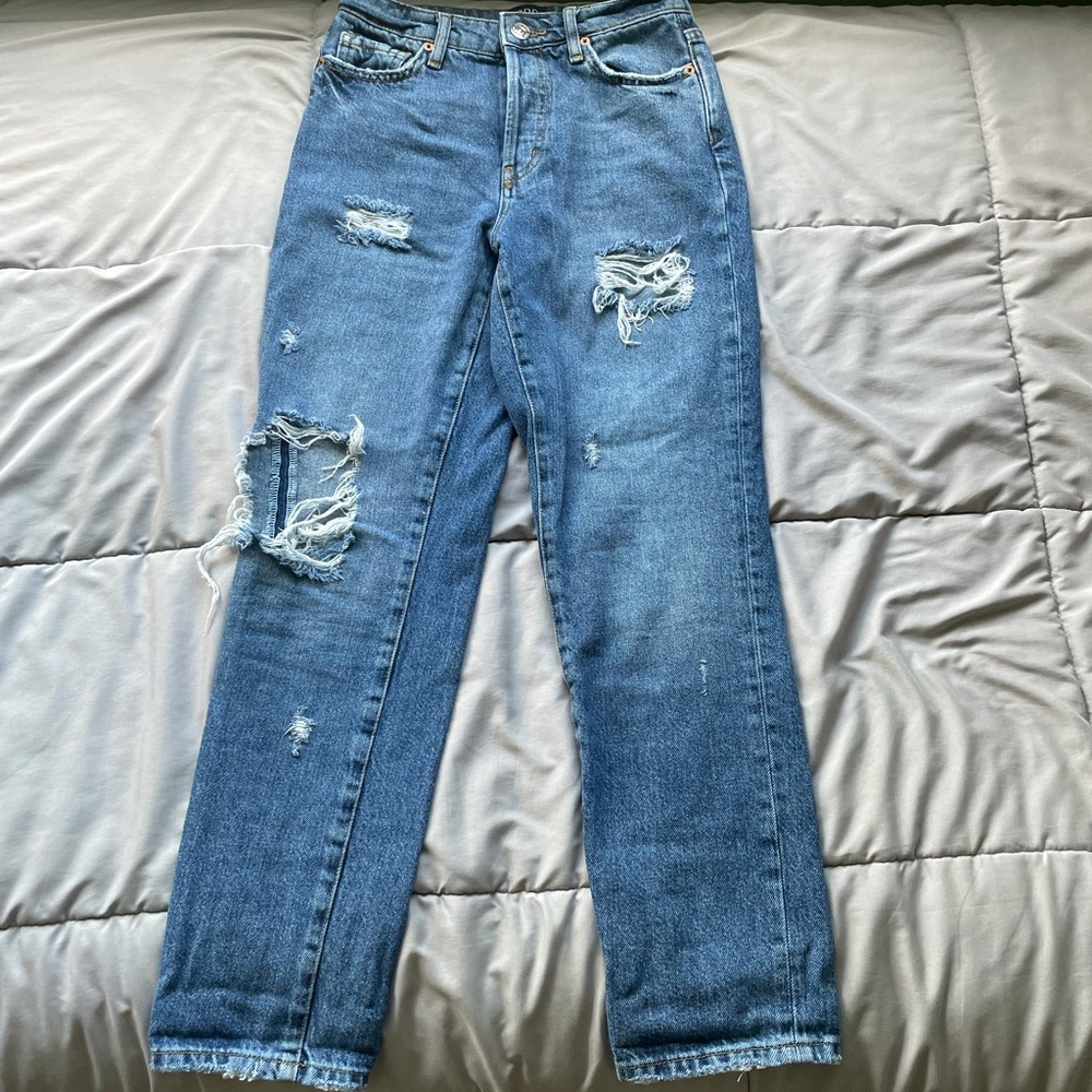 BDG Slim Straight Distressed Jeans